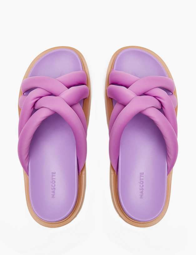 Фиолетовые женские сабо MASCOTTE 47-4126823-0207 | ракурс 4