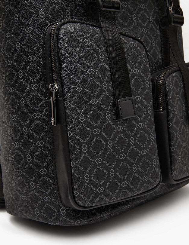 Черный мужской рюкзак MASCOTTE 602-4102-602 | ракурс 7