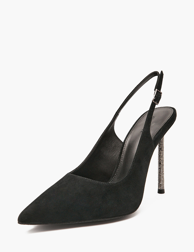 Черные женские туфли MASCOTTE 58-514111-3605M | ракурс 2