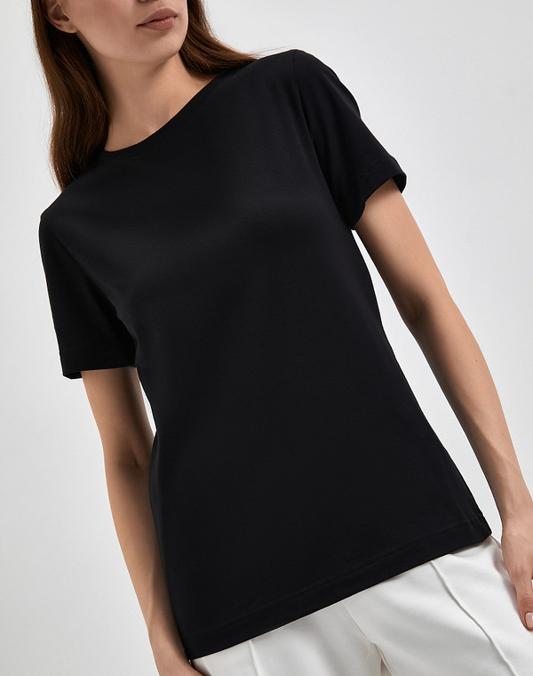 790-3114-2602 Футболка женская черн, Mascotte