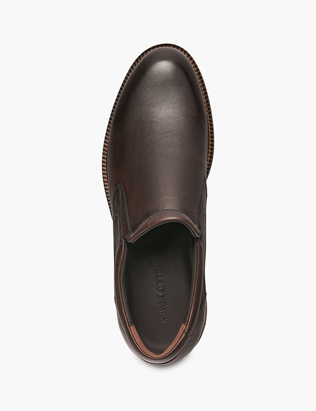 Коричневые мужские туфли MASCOTTE 58-512617-0109 | ракурс 4
