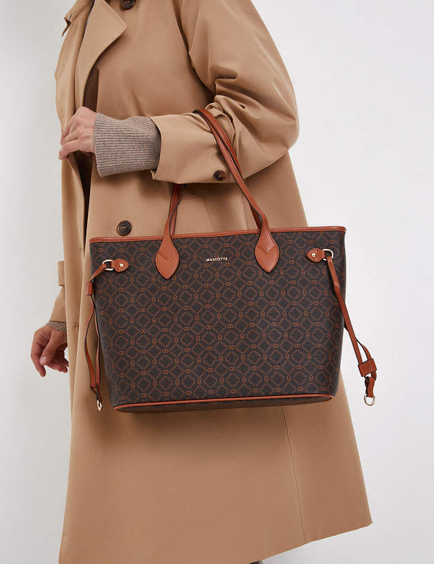 Коричневая женская сумка MASCOTTE 602-4228-609 | ракурс 1