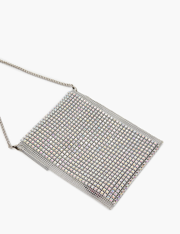 Серебристая женская сумка MASCOTTE 660-5137-7716 | ракурс 5