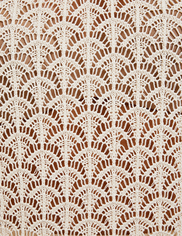 Бежевый женский топ MASCOTTE 852-6103-1008 | ракурс 5