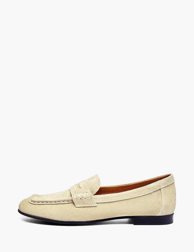 Бежевые женские лоферы MASCOTTE 22-6100791-6605M | ракурс 1