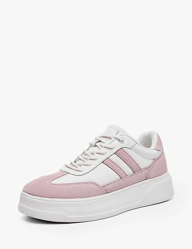 Белые женские кеды MASCOTTE 189-615921-0606 | ракурс 2