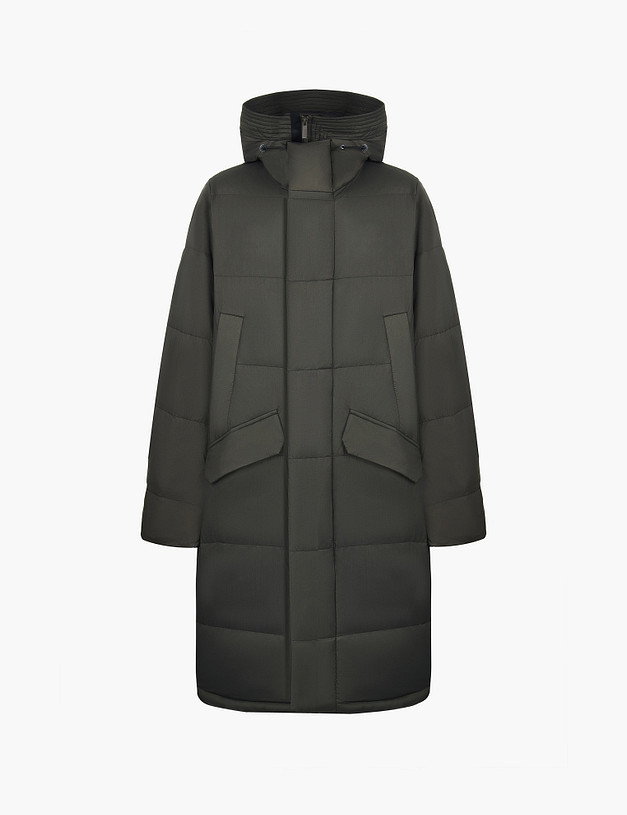 Мужской пуховик цвета хаки MASCOTTE 837-4206-2404 | ракурс 11 Мужской пуховик цвета хаки MASCOTTE 837-4206-2404 | ракурс 11