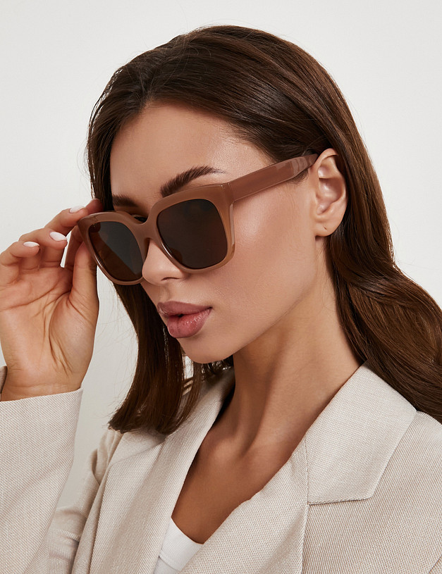 Коричневые женские очки MASCOTTE 793-6136-7709 | ракурс 2