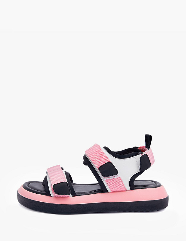 Розовые женские сандалии MASCOTTE 106-310521-0606 | ракурс 2