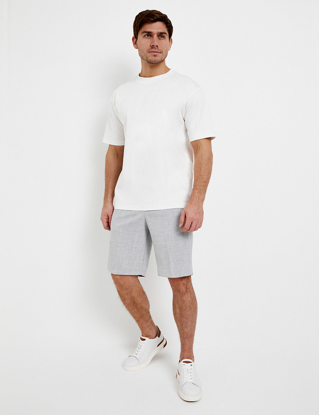 Серые мужские шорты  MASCOTTE 885-5124-2410 | ракурс 2 Серые мужские шорты  MASCOTTE 885-5124-2410 | ракурс 2