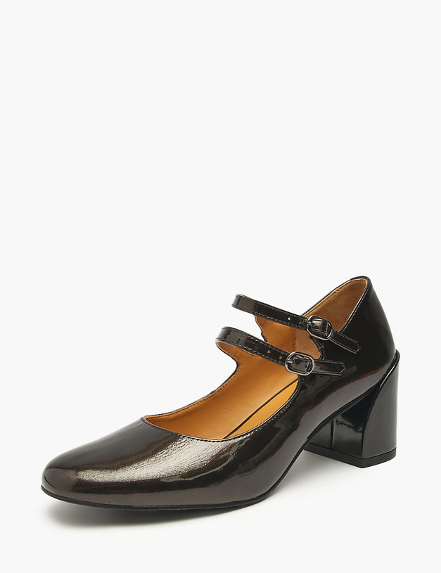 Темно-коричневые женские туфли Мэри Джейн MASCOTTE 126-525411-0709 | ракурс 2