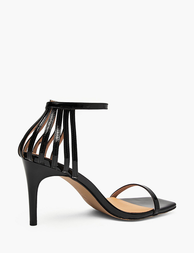 Черные женские босоножки MASCOTTE 126-610511-3701M | ракурс 3