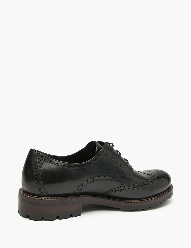 Черные мужские броги MASCOTTE 175-521914-3128M | ракурс 3