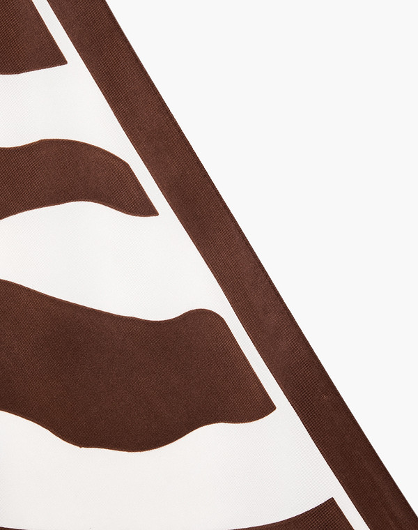 766-6113-2409 Платок женский корич, Mascotte