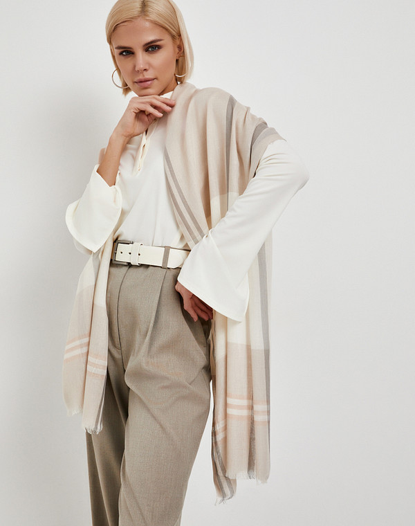 766-5116-2609 Шарф женский беж, Mascotte