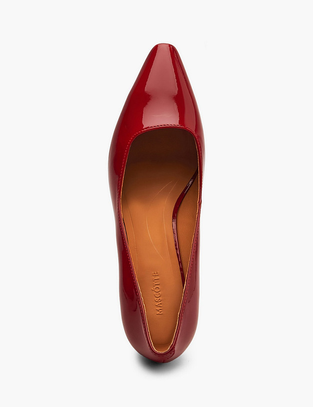 Красные женские туфли MASCOTTE 94-614011-0705 | ракурс 4