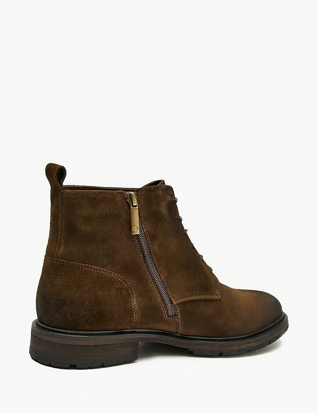 Коричневые мужские зимние ботинки MASCOTTE 175-523031-0209 | ракурс 3