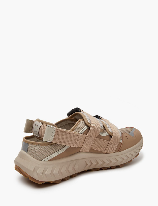 Бежевые мужские летние кроссовки MASCOTTE 181-410423-0201 | ракурс 4