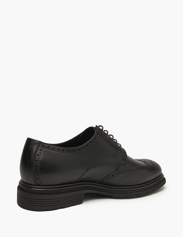 Черные мужские броги MASCOTTE 175-521511-0102 | ракурс 3