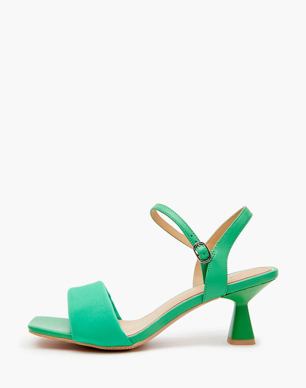 172-4122612-0204 Туфли летние женские текстиль-нат.кожа/нат.кожа зелен, Mascotte