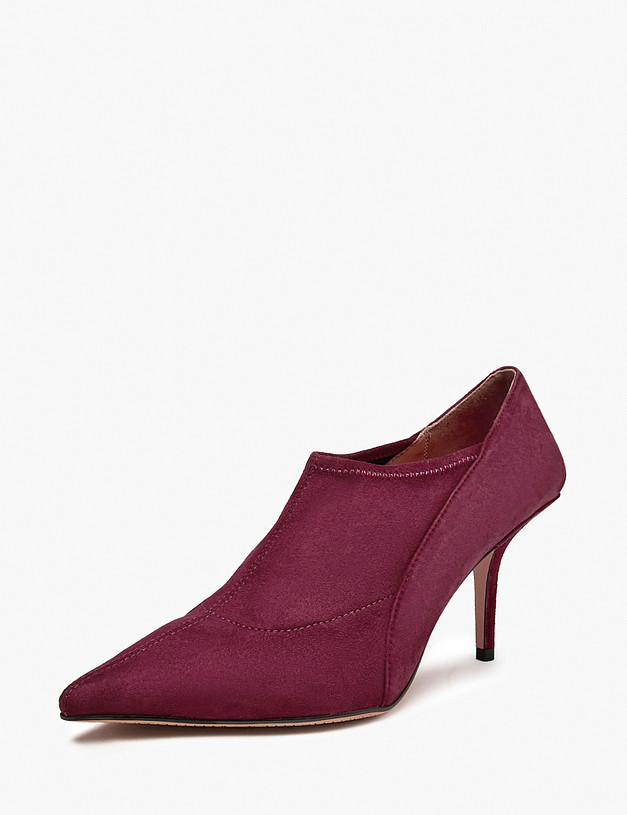 Бордовые женские ботильоны MASCOTTE 15-610111-0605 | ракурс 2