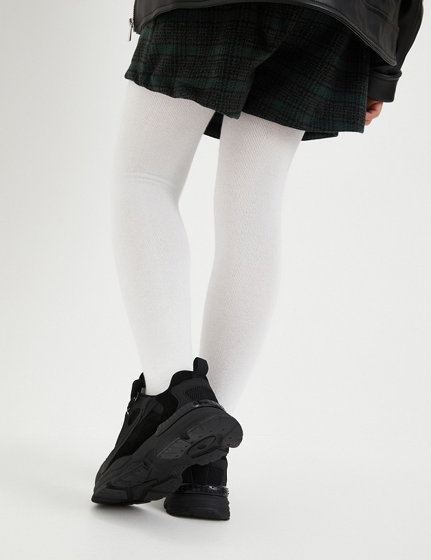 Черные детские кроссовки MASCOTTE 234-320421-0602 | ракурс 9