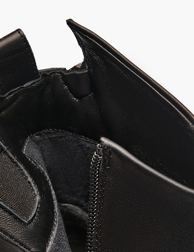 Черные женские ботинки MASCOTTE 233-610622-3100M | ракурс 6