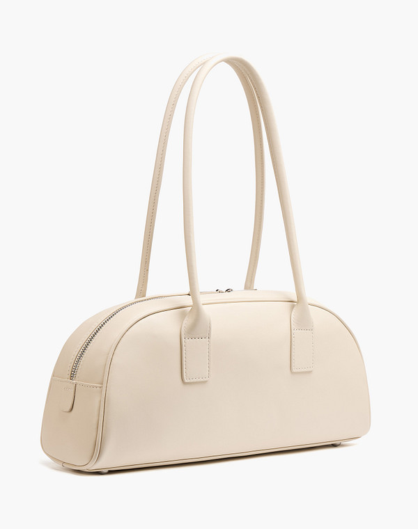 622-6123-101 Сумка женская нат.кожа/текстиль молочн, S, Mascotte