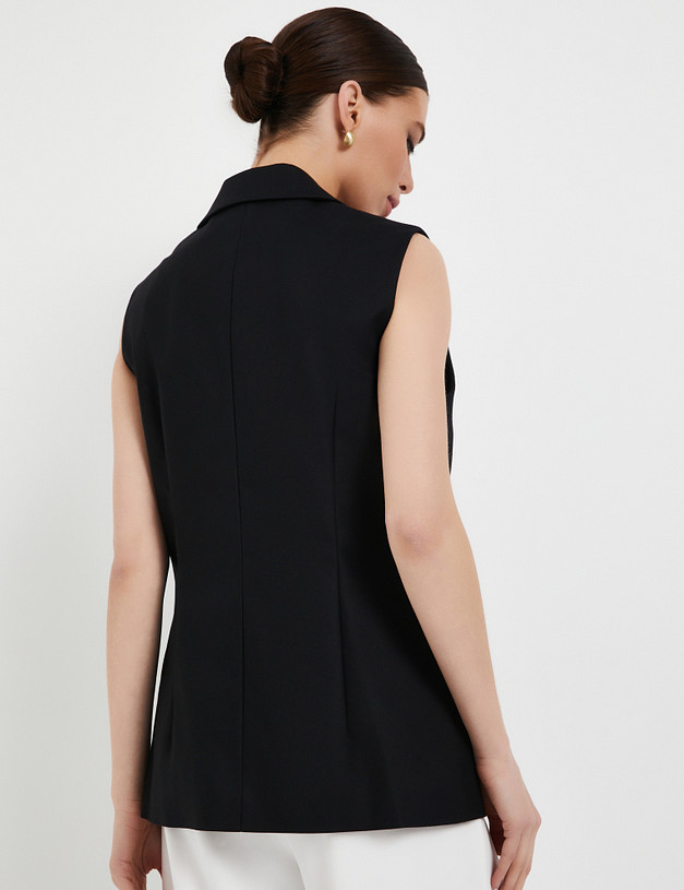 Черный женский жилет MASCOTTE 835-5108-2602 | ракурс 4