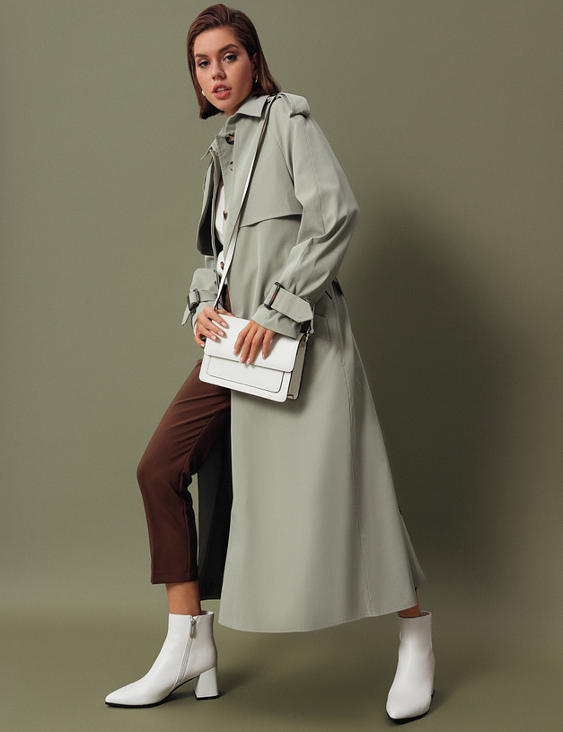 Молочные кожаные женские ботильоны MASCOTTE 233-310621-4156M | ракурс 1