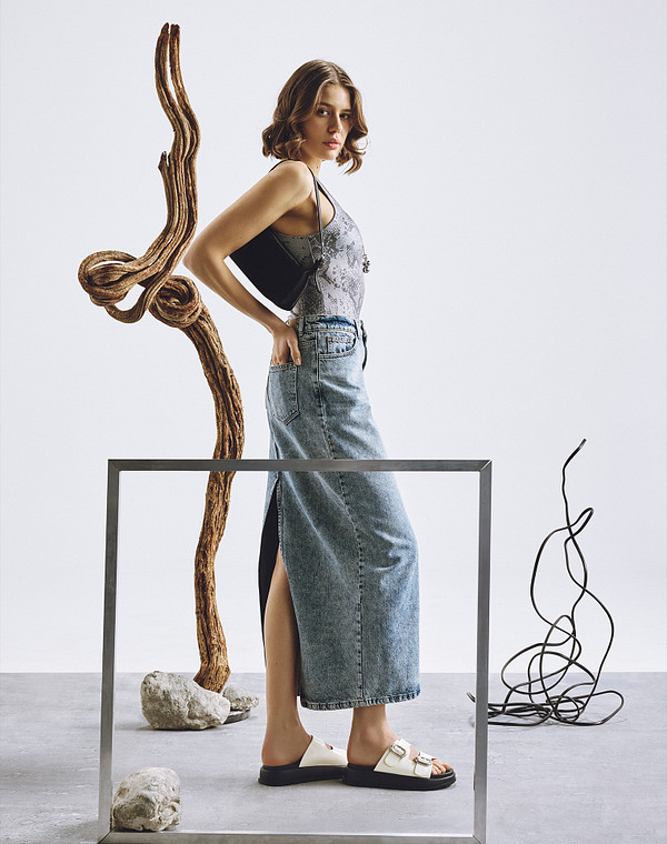 Белые женские сабо 3990₽