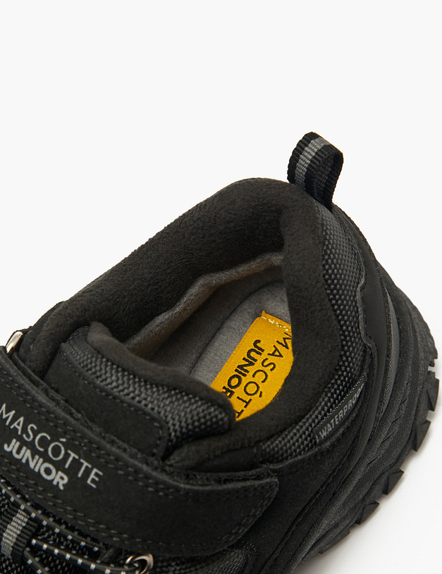 Черные детские кроссовки MASCOTTE 182-421025-0602 | ракурс 6