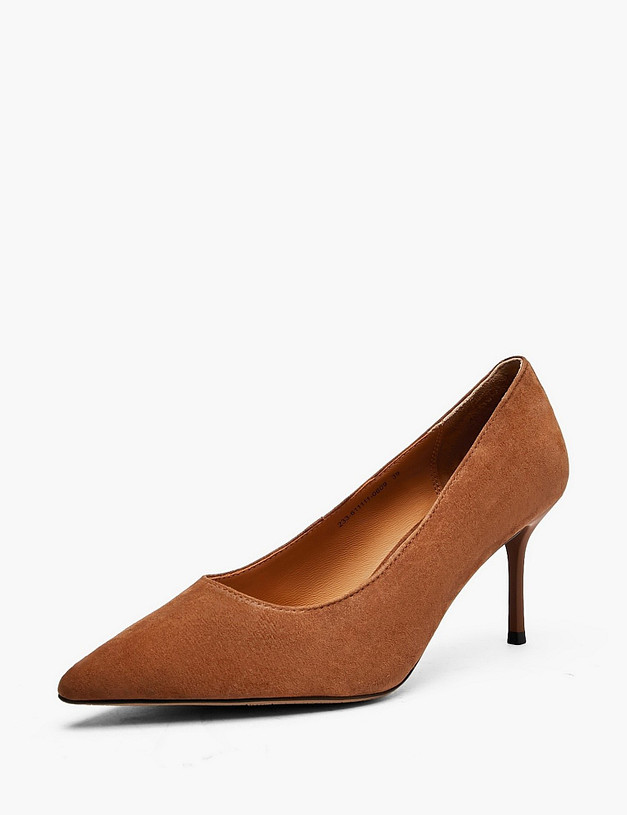 Коричневые женские туфли MASCOTTE 233-611111-0609 | ракурс 2