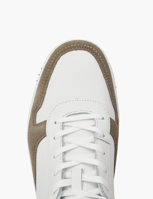 Белые мужские ботинки-хайкеры MASCOTTE 189-321221-0601 | ракурс 4