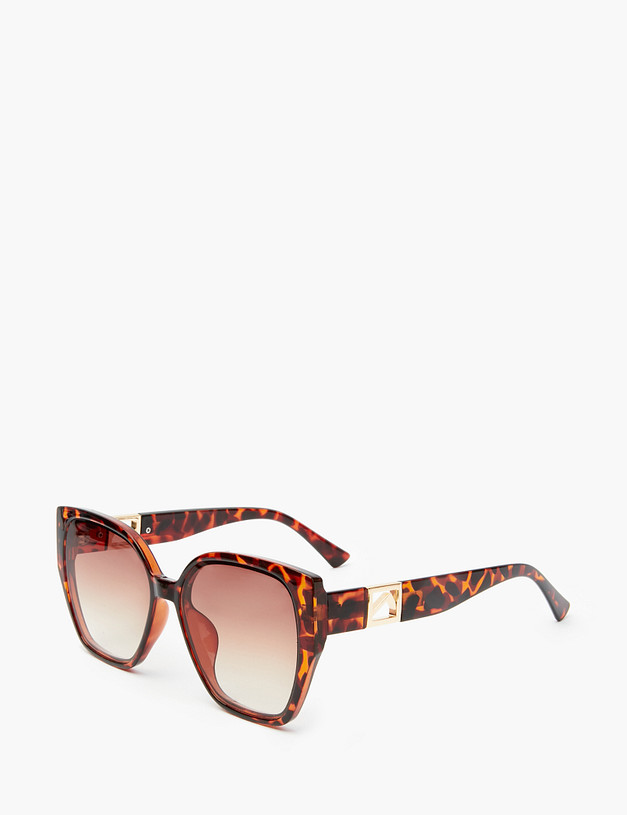 Коричневые женские очки MASCOTTE 753-2105-7709 | ракурс 3