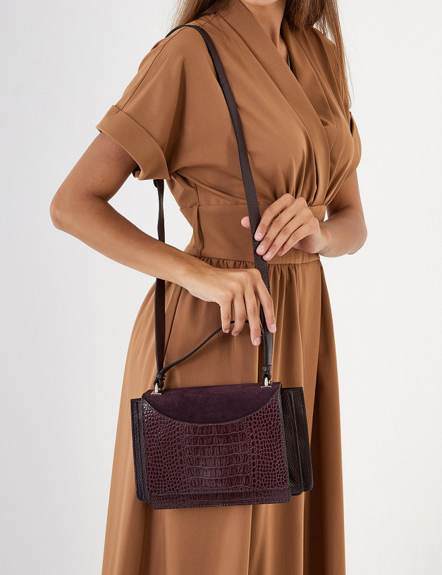 Бордовая женская сумка MASCOTTE 697-1224-105 | ракурс 1