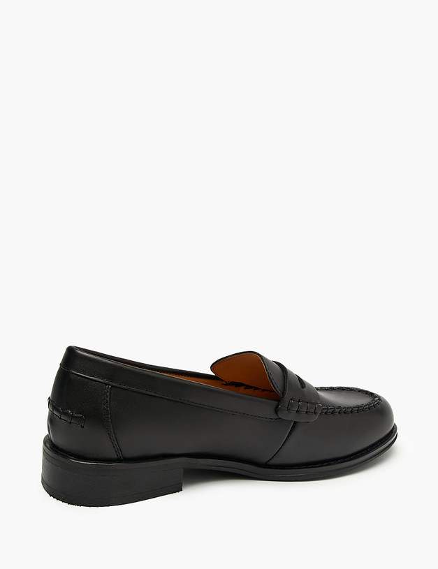 Черные женские лоферы MASCOTTE 58-520411-0102 | ракурс 3