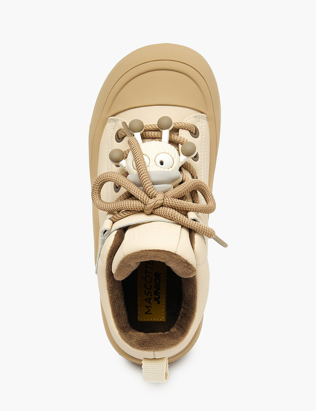 Молочные детские кеды MASCOTTE 234-523821-0601 | ракурс 5