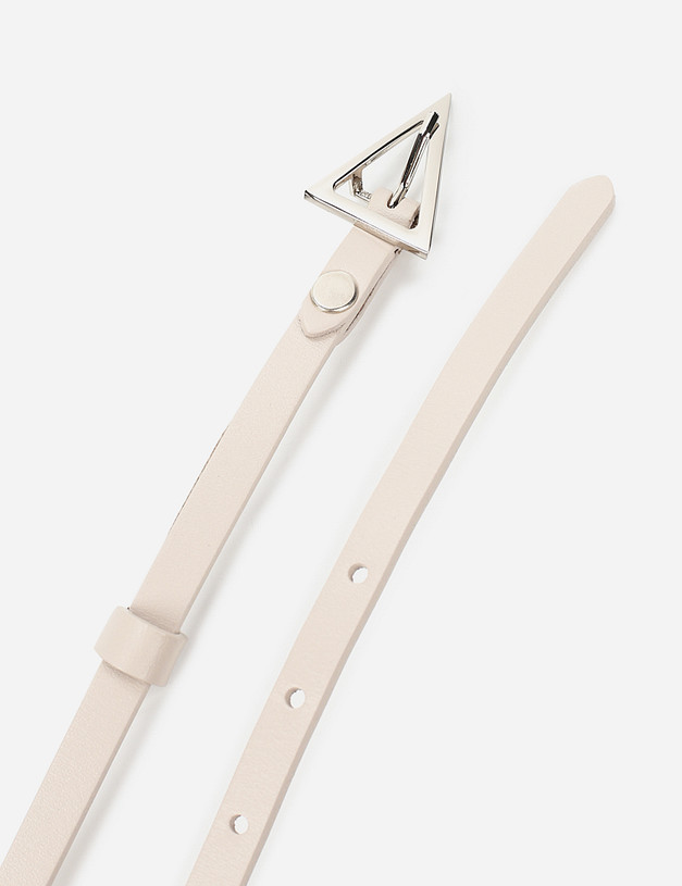 Бежевый женский ремень MASCOTTE 701-1103-108 | ракурс 3