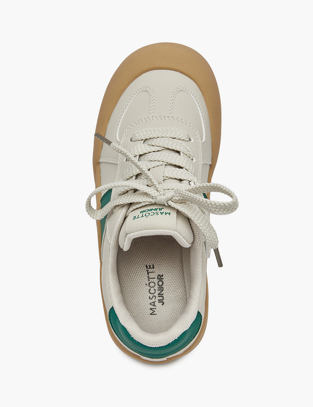 Молочные детские кеды MASCOTTE 234-424321-0601 | ракурс 5