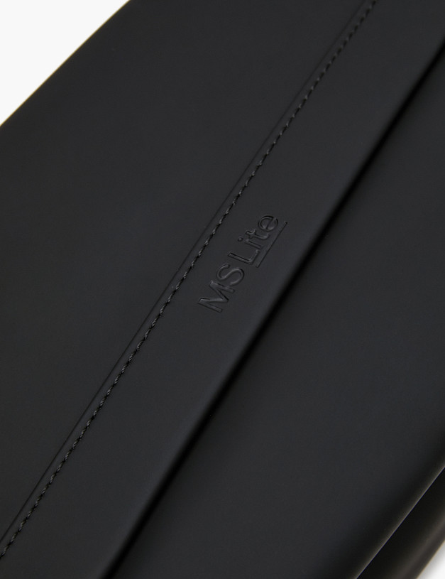 Черная мужская сумка MASCOTTE 698-4108-602 | ракурс 5 Черная мужская сумка MASCOTTE 698-4108-602 | ракурс 5