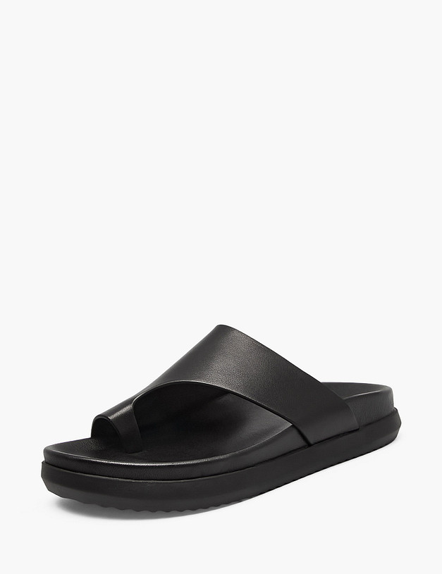 Черные женские сабо MASCOTTE 126-614911-3100M | ракурс 2