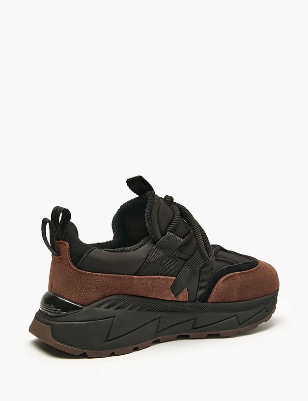 Коричневые женские кроссовки MASCOTTE 234-521621-0209 | ракурс 5