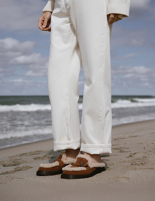 Рыжие женские сабо MASCOTTE 94-510542-0613 | ракурс 2