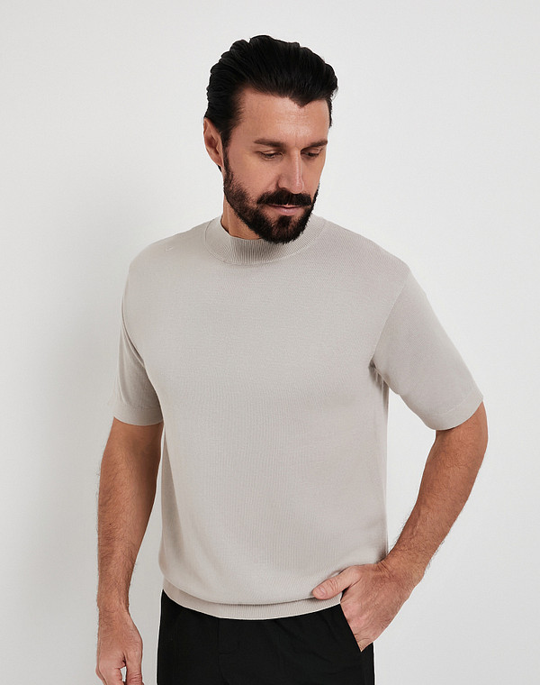 971-6108-2608 Джемпер мужской серо-беж, Mascotte