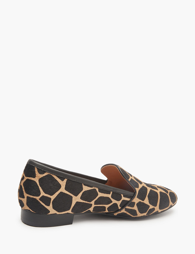 Женские слиперы с анималистичным принтом MASCOTTE 100-513211-0109 | ракурс 4