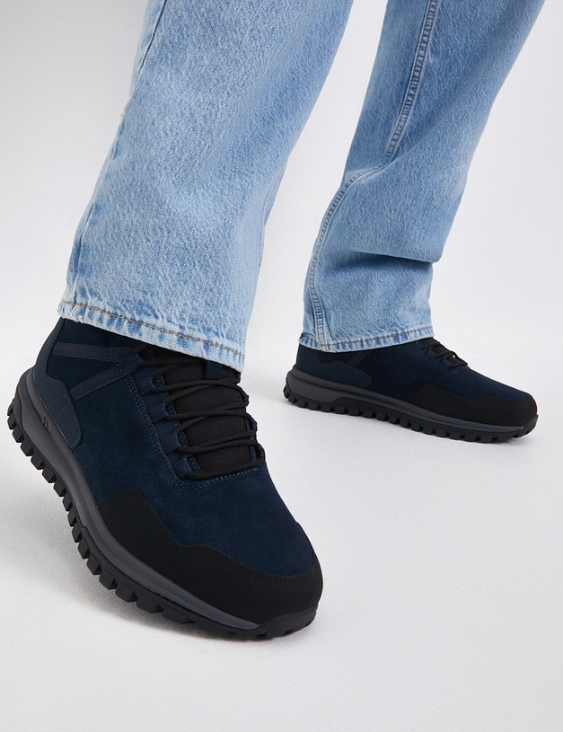 Синие мужские зимние хайкеры MASCOTTE 189-4210652-0203 | ракурс 2