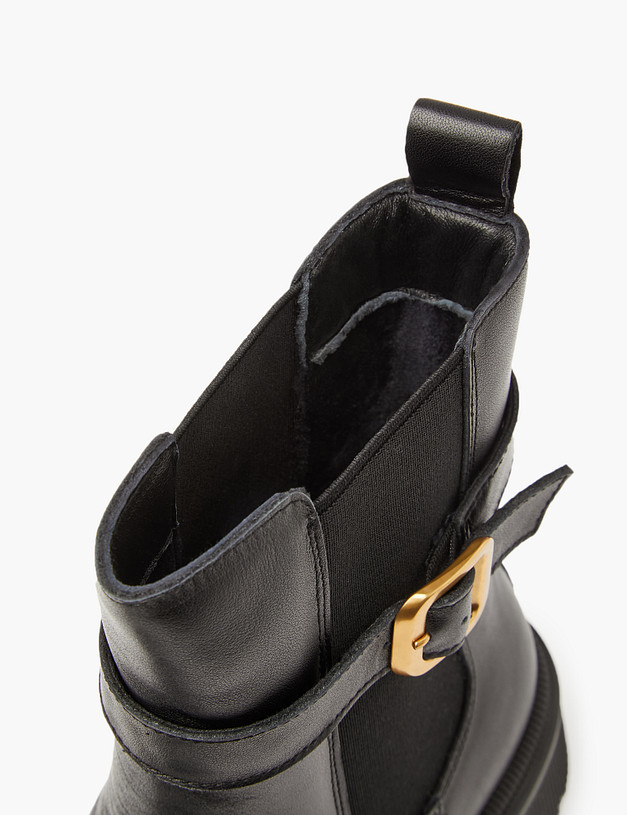 Черные женские челси MASCOTTE 58-321421-7100M | ракурс 7 Черные женские челси MASCOTTE 58-321421-7100M | ракурс 7