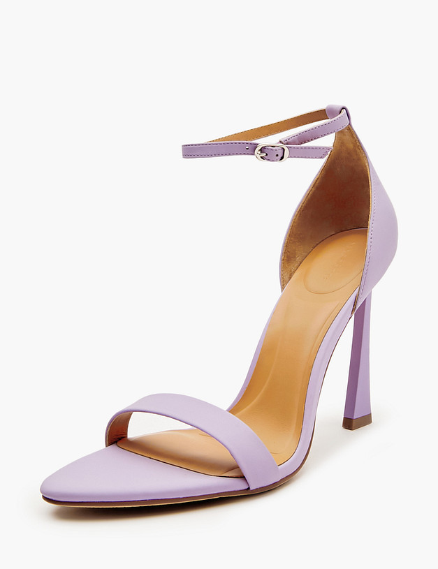 Сиреневые женские босоножки MASCOTTE 175-4123011-6538M | ракурс 4