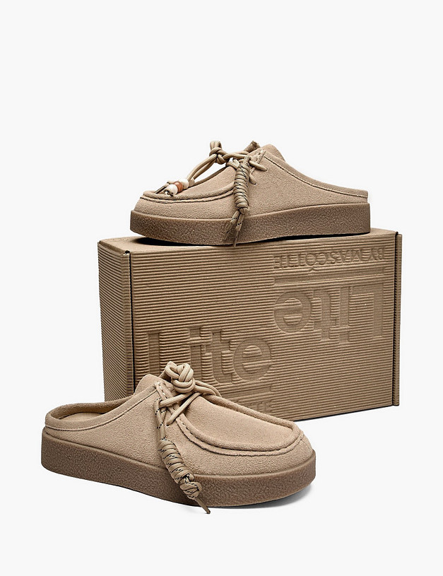 Бежевые женские сабо MASCOTTE 98-611921-0208 | ракурс 6